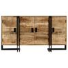 vidaXL Credenza in Legno Massello di Mango 150x40x80 cm