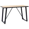 vidaXL Tavolo da Pranzo Rovere 120x60x75 cm in MDF