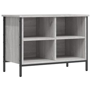 vidaXL Scarpiera Grigio Sonoma 69x35x50 cm in Legno Multistrato