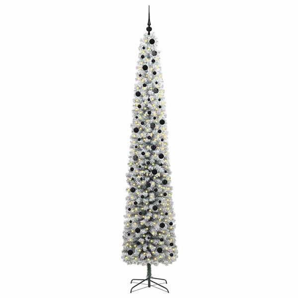 vidaXL Albero di Natale artificiale con 300 LED Verde 300 cm