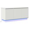 vidaXL Mobile TV Bianco 100 x 38 x 49 cm Legno multistrato