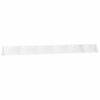 vidaXL Gabbia per Conigli Argento 650 x 55 x 55 cm Acciaio zincato
