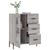 vidaXL Credenza Grigio Sonoma 69,5x34x90 cm in Legno Multistrato