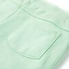 Pantaloncini per Bambini con Coulisse Verde Brillante 128