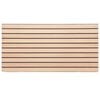 vidaXL Pannelli da parete 10 pcs Marrone 100 x 50 cm Schiuma EPS