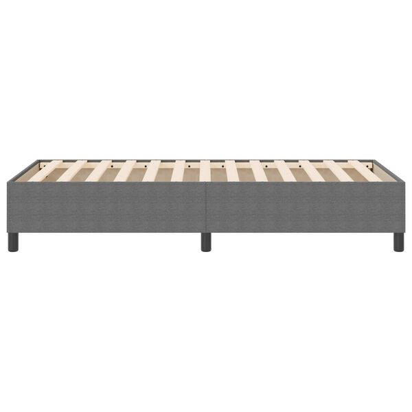 vidaXL Struttura letto piattaforma Grigio chiaro 100 x 200 cm Tessuto