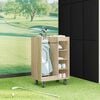 vidaXL Armadio per Golf con ruota Rovere Sonoma 65 x 45 x 98 cm