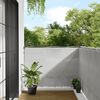 vidaXL Paravento Balcone Grigio chiaro 120x700cm 100%Poliestere Oxford