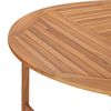 vidaXL Tavolo da Giardino 150x76 cm in Massello di Teak