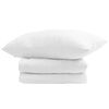 vidaXL Duvet Invernale con cuscino 2 pcs Bianco Piuma d'anatra