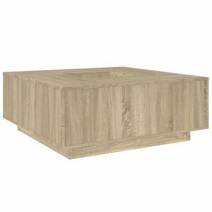 vidaXL Tavolino Salotto Rovere Sonoma 100x100x40 cm Legno Multistrato