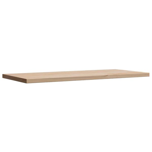 vidaXL Piano Tavolo 90x40x2,5 cm Rettangolare Legno Massello di Pino