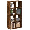 vidaXL Libreria Divisorio Rovere Fumo 69,5x29x137,5cm in Truciolato
