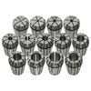 vidaXL Pinze per Colletti ER20 Set Utensili per Tornitura 13 pz