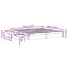 vidaXL Letto senza Materasso 180x200 cm in Legno Massello di Pino