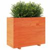 vidaXL Fioriera Giardino Marrone Cera 90x40x72,5cm Legno Massello Pino