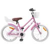 vidaXL Bicicletta per Bambini 18 Pollici per bambini dai 5 ai 7 anni
