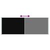 vidaXL Tenda Laterale Retrattile per Patio 220x600 cm Nera