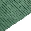 vidaXL Recinzione da Giardino Bifacciale Verde 1,8x5 m in PVC