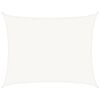 vidaXL Vela Parasole 160 g/m² Bianca 6x7 m in HDPE