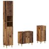 vidaXL Set di armadietti da bagno in 3 pezzi ARNHEM