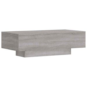 vidaXL Tavolino Salotto Grigio Sonoma 100x49,5x31 cm Legno Multistrato