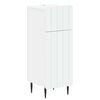 vidaXL Mobiletto da Bagno ZWOLLE Bianco 30 x 31 x 79,5 cm