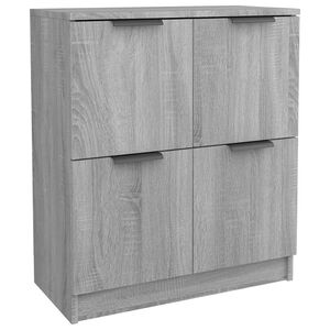vidaXL Credenza Grigio Sonoma 60x30x70 cm in Legno tecnico