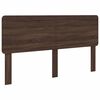 vidaXL Testiera Rovere Marrone Legno ingegnerizzato