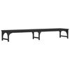 vidaXL Supporto per Monitor Nero 105x23x15,5 cm Legno Multistrato