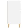 vidaXL Credenza Bianco Lucido 60x35x70 cm in Legno Multistrato
