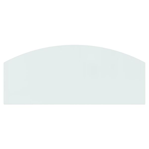 vidaXL Lastra in Vetro per Caminetto 120x50 cm