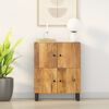 vidaXL Credenza con 4 Ante 60x33x75 cm in Legno Massello di Mango