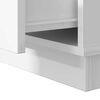 vidaXL Armadio da Notte con cassetto 2 pcs Bianco 50 x 34,5 x 50 cm.