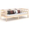 vidaXL Dormeuse in Legno Massello di Pino 90x200 cm
