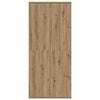 vidaXL Highboard rovere artigianale 80 x 35 x 180 cm Legno multistrato