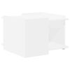 vidaXL Tavolino da salotto Bianco 50,5 x 50 x 33 cm