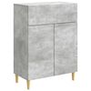 vidaXL Credenza Grigio Cemento 66 x 34,5 x 90 cm Legno ingegnerizzato