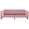 vidaXL Divano Letto con Letto Estraibile Rosa 80x200 cm in Velluto