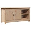 vidaXL Mobile Porta TV 103x36,5x52 cm in Legno Massello di Pino