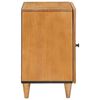 vidaXL Mobile da Bagno con porta Marrone Chiaro 38 x 33 x 58 cm