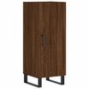 vidaXL Credenza Rovere Marrone 34,5x34x90 cm in Legno Multistrato