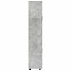 vidaXL Credenza con lo scaffale FLORIN Grigio cemento 60 x 35 x 182 cm