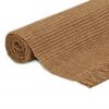 vidaXL Tappeto con Nappe 160x230 cm Iuta
