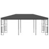vidaXL Gazebo 3x6 m Antracite in Tessuto