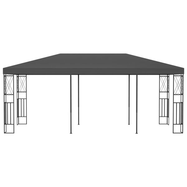 vidaXL Gazebo 3x6 m Antracite in Tessuto