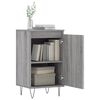 vidaXL Credenze 2 pz Grigio Sonoma 40x35x70 cm in Legno Multistrato