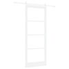 vidaXL Porta scorrevole ORKDAL Bianco 93 x 232 cm