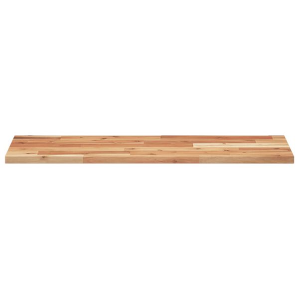 vidaXL Piano Tavolo Rettangolare 100x30x2 cm Legno Massello di Acacia