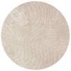 vidaXL Tappeto per uso interno ed esterno PALMERAS Beige &Oslash; 120 CM